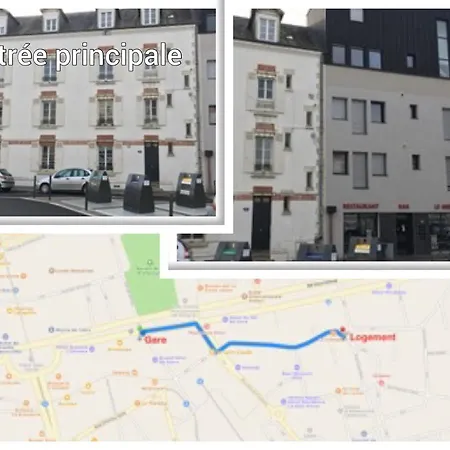 Appartement L'intemporel - A 300m De La Gare De *