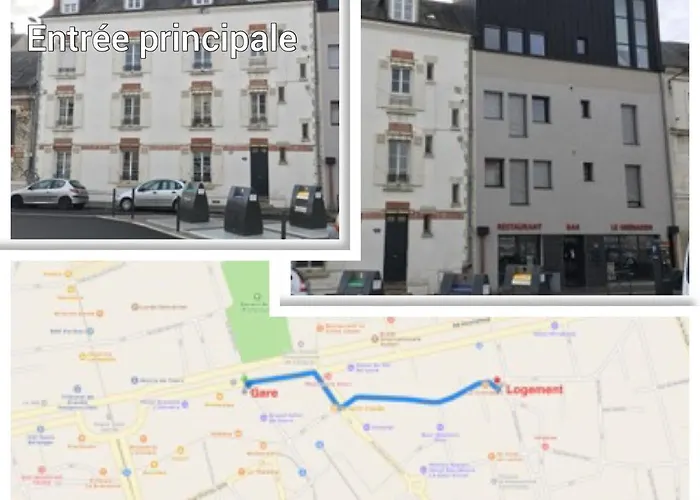 Apartament L'intemporel - A 300m De La Gare De *