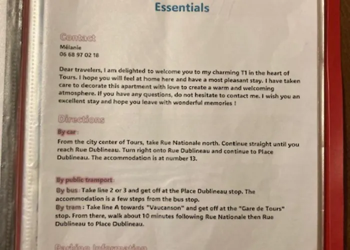 Apartman L'intemporel - A 300m De La Gare De Tours